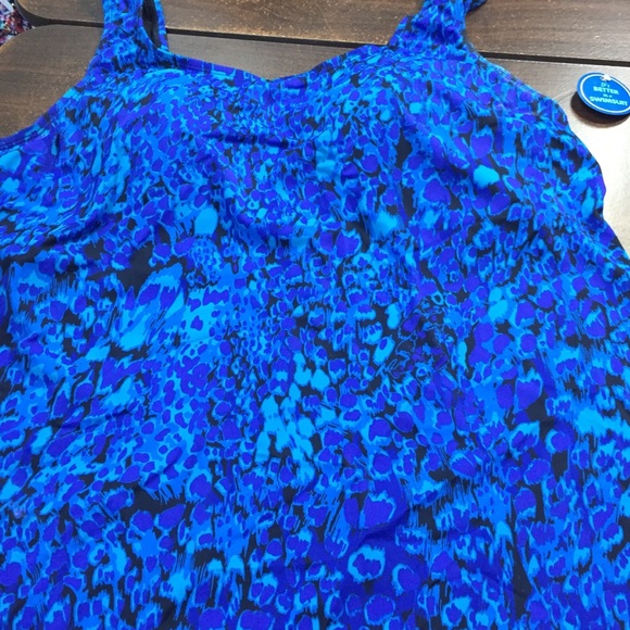 Cerulean Classic Tankini Top Swimsuits For All - Picture 2 of 3